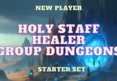 healer holy staff spell tome starter set group dungeons
