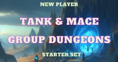 tank incubus mace starter sets group dungeons guardian armor
