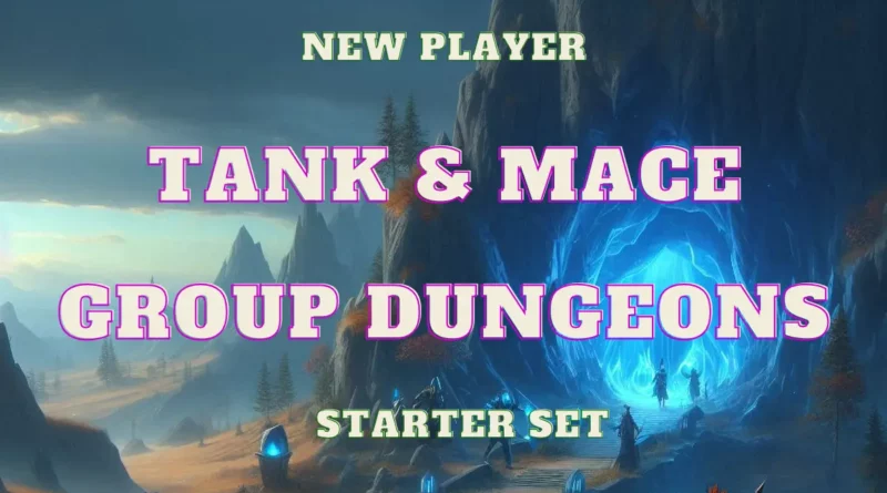 tank incubus mace starter sets group dungeons guardian armor